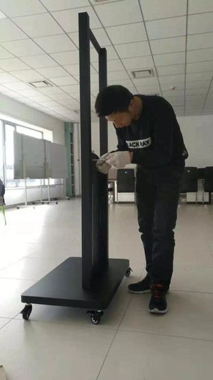 安裝日記—國能汽車部署皓麗智能平闆 